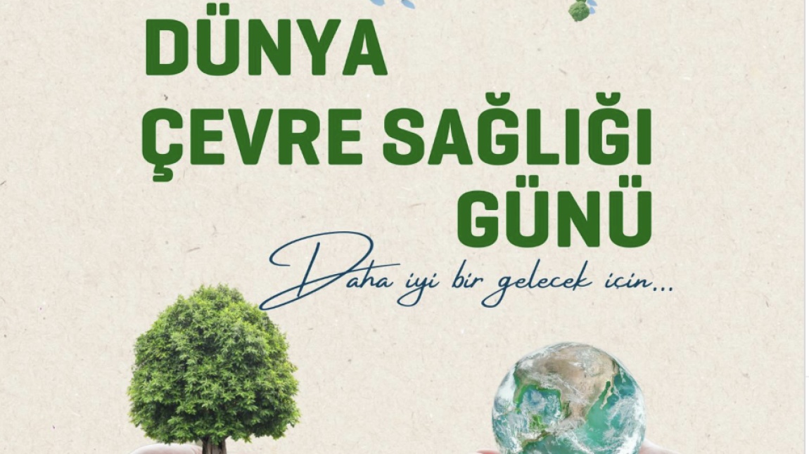 26 Eylül Çevre Sağlığı Gününde Öğrencilerimizden Örnek Davranış: Tertemiz Bir Okul Çevresi